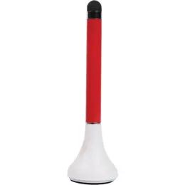 Standing Pen with Stylus and Screen Cleaner Red